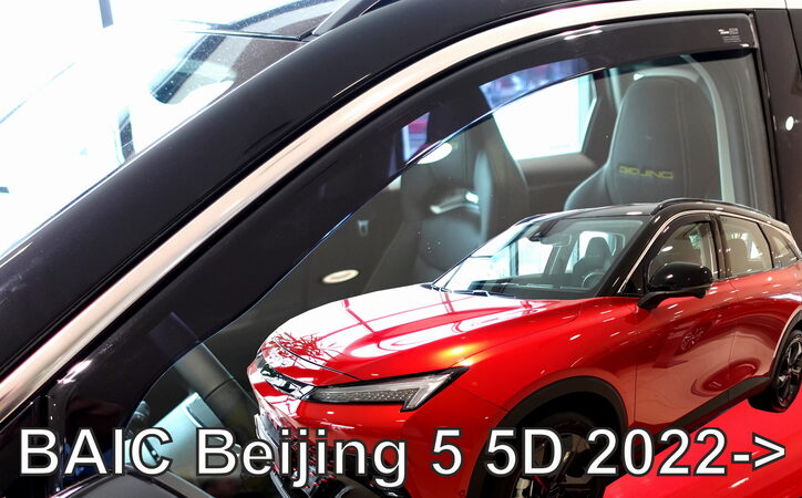 Ofuky oken - BAIC Beijing 5 5D r.v. 2020->, přední