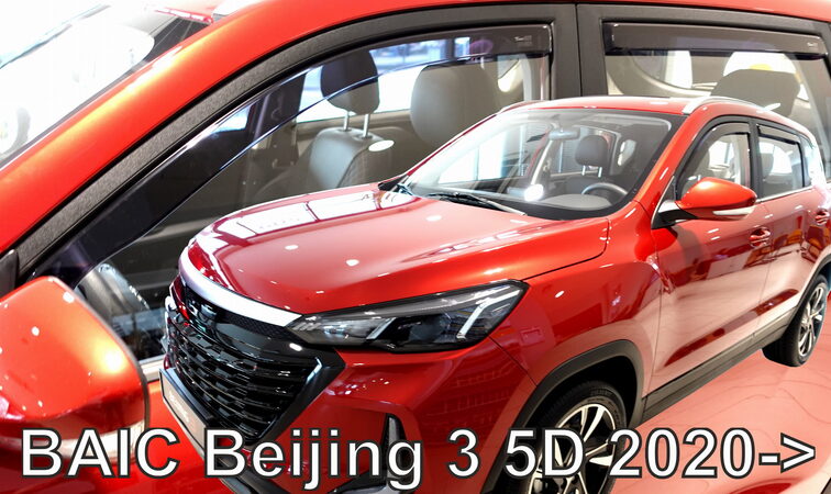Ofuky oken - BAIC Beijing 3 5D r.v. r.v. 2020-> (+zadní)