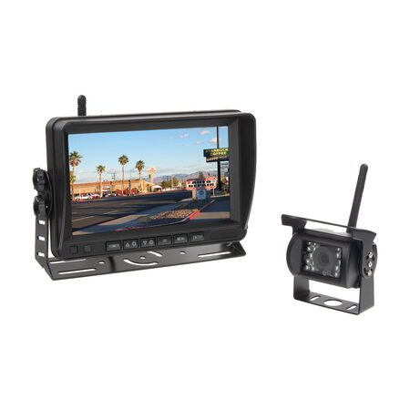 Bezdrátová parkovací kamera s LCD 7" displejem a BSD