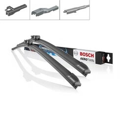 Stěrače PEUGEOT 407 Coupé [D2] r.v. 2005-2011, BOSCH AEROTWIN 2 ks