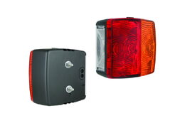 Sdružené světlo LT4.52100, 3dílné s osvětlením SPZ, WESEM