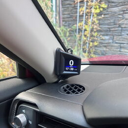 Palubní DISPLEJ 1,88" LCD, OBDII, GPS měřič rychlosti