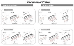 PROFI výstražné LED světlo vnější, oranžové, 12-24V, ECE R65