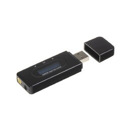 DAB přijímač přes FM modulátor / AUX výstup, napájení USB-A