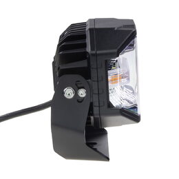 LED světlo obdélníkové bílé/oranžové/poziční, 80W, 150x115mm, ECE R65