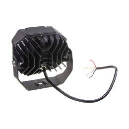 LED světlo obdélníkové bílé/oranžové/poziční, 80W, 150x115mm, ECE R65