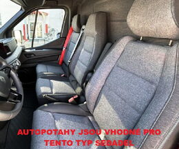 Autopotahy RENAULT MASTER IV, 3 místa, od r. 2024, grafit