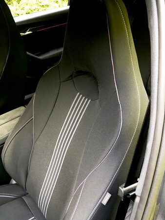 Autopotahy ŠKODA OCTAVIA IV SPORTLINE, RS, od r. 2020, AUTHENTIC, žakar pruhy