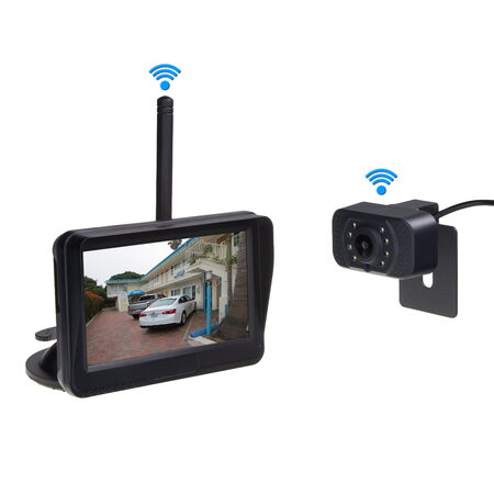 SET bezdrátový digitální kamerový systém s monitorem 4,3" AHD