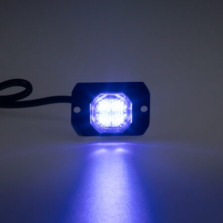 PROFI výstražné LED světlo vnější modré, 12-24V, ECE R65