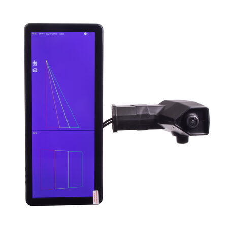 AHD kamerový set s monitorem 12,3", dvojitá kamera na rameni, DVR, pravá strana