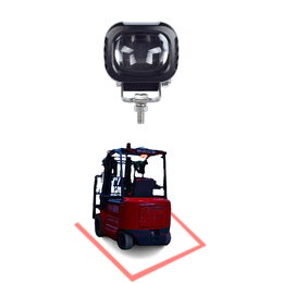 PROFI LED výstražné světlo-pruh 10-80V červené, 10W