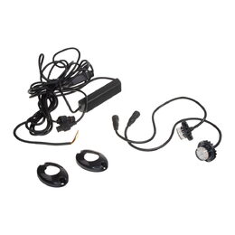 2x PROFI výstražné LED světlo vnější oranžové, 12-24V, ECE R65