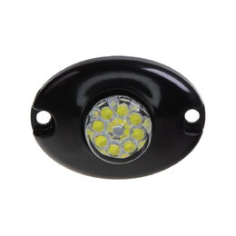 2x PROFI výstražné LED světlo vnější bílé, 12-24V, ECE R10