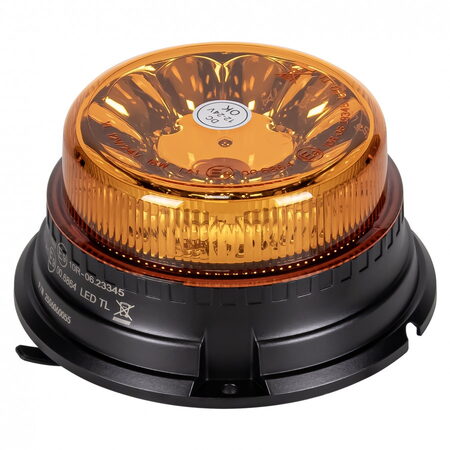 PROFI LED maják 12-24V 10W oranžový magnet ECE R65 82x141mm