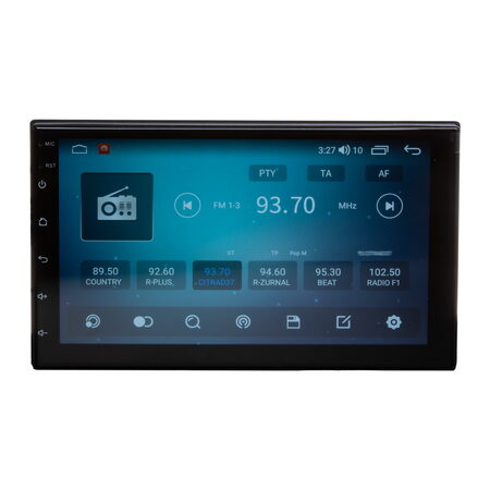 2DIN Autorádio s 7" LCD, Android, WI-FI, GPS, CarPlay, Bluetooth, 4G, 2x USB