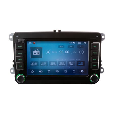 Autorádio pro VW, Škoda s 7" LCD, Android, WI-FI, GPS, CarPlay, Bluetooth, 4G, 2x USB