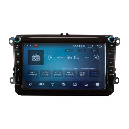 Autorádio pro VW, Škoda s 8" LCD, Android, WI-FI, GPS, CarPlay, Bluetooth, 4G, 2x USB