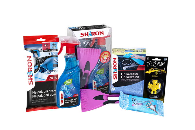 Dárková sada ZIMNÍ+ SHERON