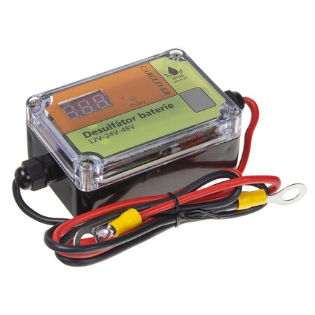 Desulfator CARCLEVER - oživovač baterií 12V-48V, 400Ah
