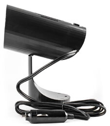 Ventilátor s topením a rozmrazováním skel 12V 150W AMIO