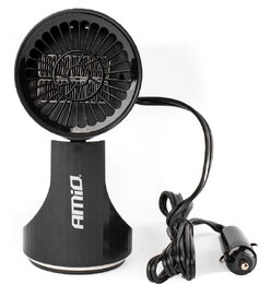 Ventilátor s topením a rozmrazováním skel 12V 150W AMIO