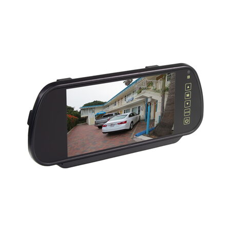 AHD monitor 7" na zrcátko se 2 x 4PIN vstupy