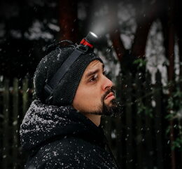 Čelovka LED T6 3600 mAh s pohybovým senzorem