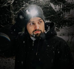 Čelovka univerzální LED 1000 mAh s pohybovým senzorem