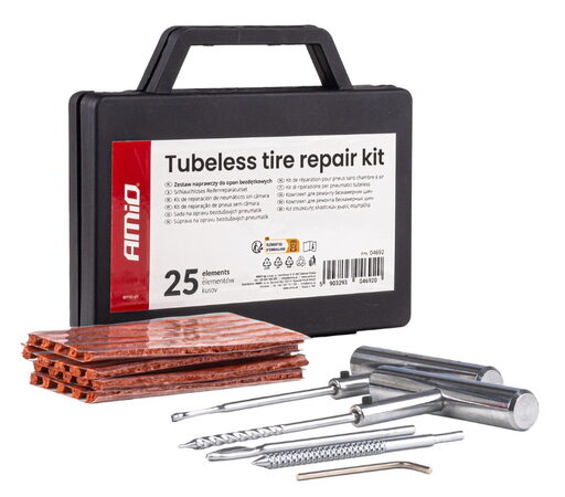 Sada na opravu bezdušových pneumatik 25ks