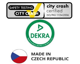 Střešní box HAKR Eternal 500 - černá lesklá