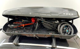 Střešní box HAKR Eternal 500 - černá lesklá