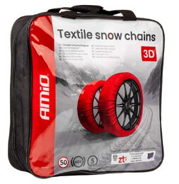 Textilní sněhové řetězy 3D L EN16662-1 Önorm - 2 ks