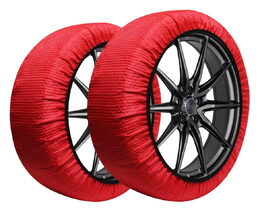 Textilní sněhové řetězy 3D XL EN16662-1 Önorm - 2 ks