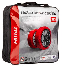 Textilní sněhové řetězy 3D XL EN16662-1 Önorm - 2 ks