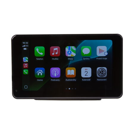 Monitor 7" s Apple CarPlay, Android auto, Bluetooth, micro SD, kamerový vstup