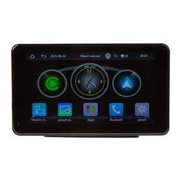 Monitor 7" s Apple CarPlay, Android auto, Bluetooth, micro SD, kamerový vstup