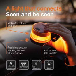 LED výstražná magnetická svítilna OSRAM® ROAD FLARE Signal V16 DGT 3.0