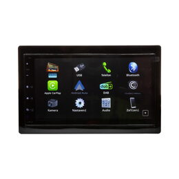 GRUNDIG 2DIN DAB+ / FM autorádio / 6,8" displej / USB / Bluetooth / Bezdrátové ACP / AA