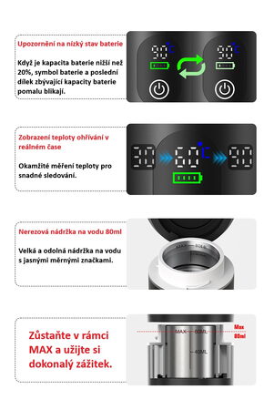 Cestovní kávovar Carclever na espresso 3v1