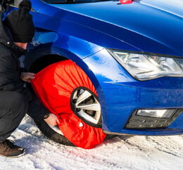 Textilní sněhové řetězy XXL EN16662-1 Önorm - 2 ks