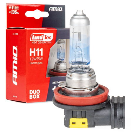 Halogenové žárovky H11 12V 55W LumiTec NEXT GENERATION +135% DUO