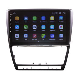 Autorádio pro Škoda Octavia 2007-2014 s 10,1" LCD, Android, Wi-Fi, GPS, CarPlay, 4G, Bluet
