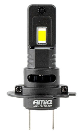 LED autožárovky F25 PRO BLACK H7 H18 bílá Canbus, 12/24V, 68W, 7646 lm - 2 ks