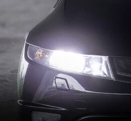 LED autožárovky F25 PRO BLACK HB3 bílá Canbus, 12/24V, 68W, 7646 lm - 2 ks