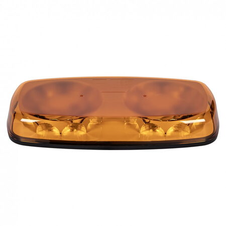 LED výstražná oranžová rampa homologovaná 305 x 158 x 45 mm 38W R10 R65 magnet