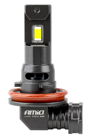 LED autožárovky F25 PRO BLACK H8 H9 H11 H16 bílá Canbus, 12/24V, 68W, 7646 lm - 2 ks