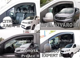 Ofuky oken - Toyota ProAce Verso r.v. 2016-> přední