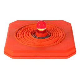 Dopravní kužel skládací s LED bezpečnostním světlem - 40 cm