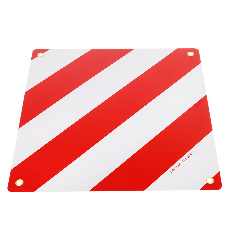 Výstražná reflexní hliníková tabule 50x50cm